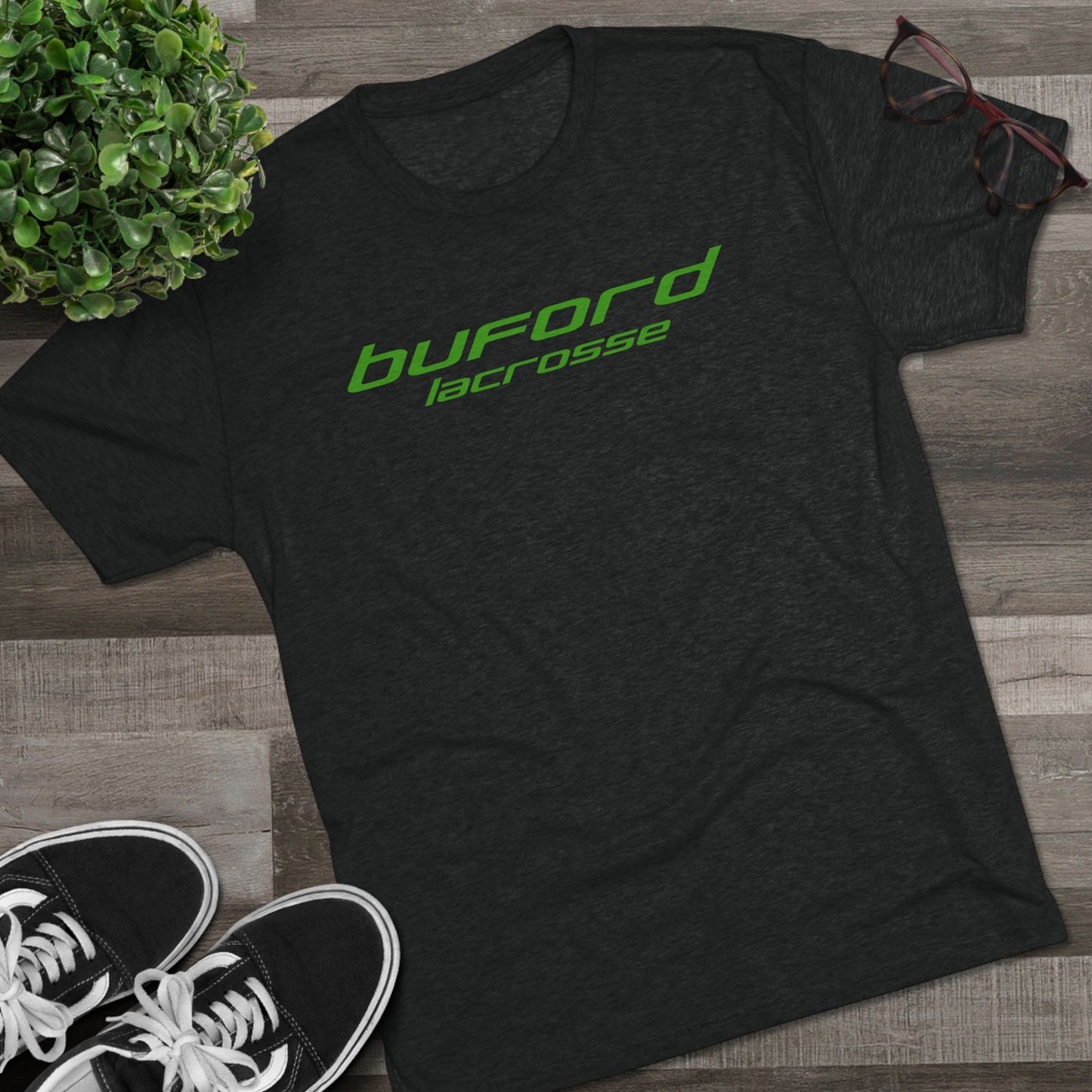 Unisex Tri-Blend Buford Lax Crew Tee