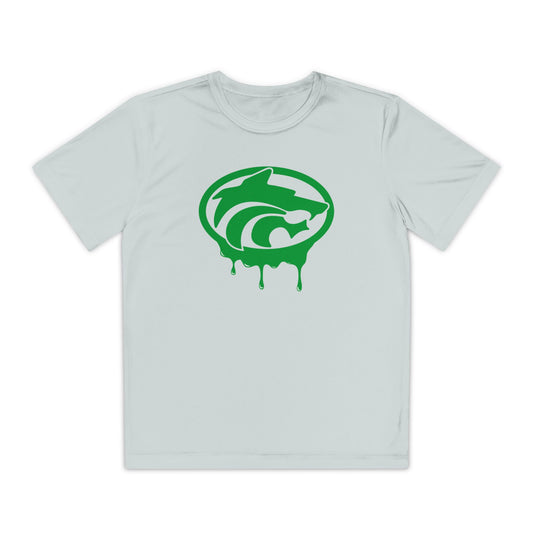 Wolf Drip Youth SportTek Tee