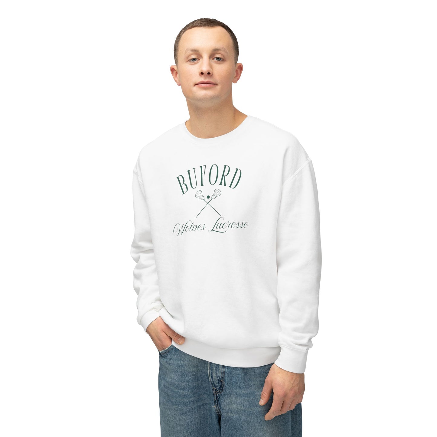 Buford Lacrosse Club Adult Crewneck Sweatshirt