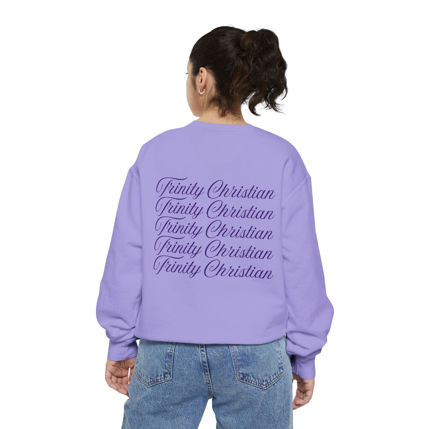 Trinity Christian Script Comfort Colors Crewneck