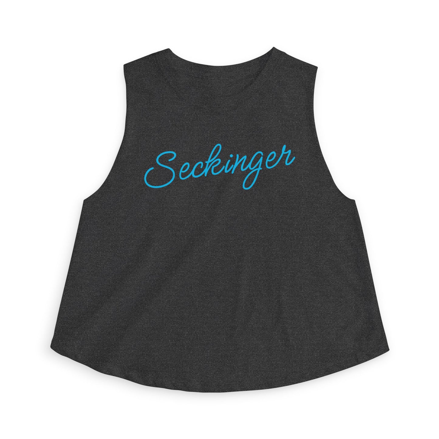 Seckinger Script Crop Top