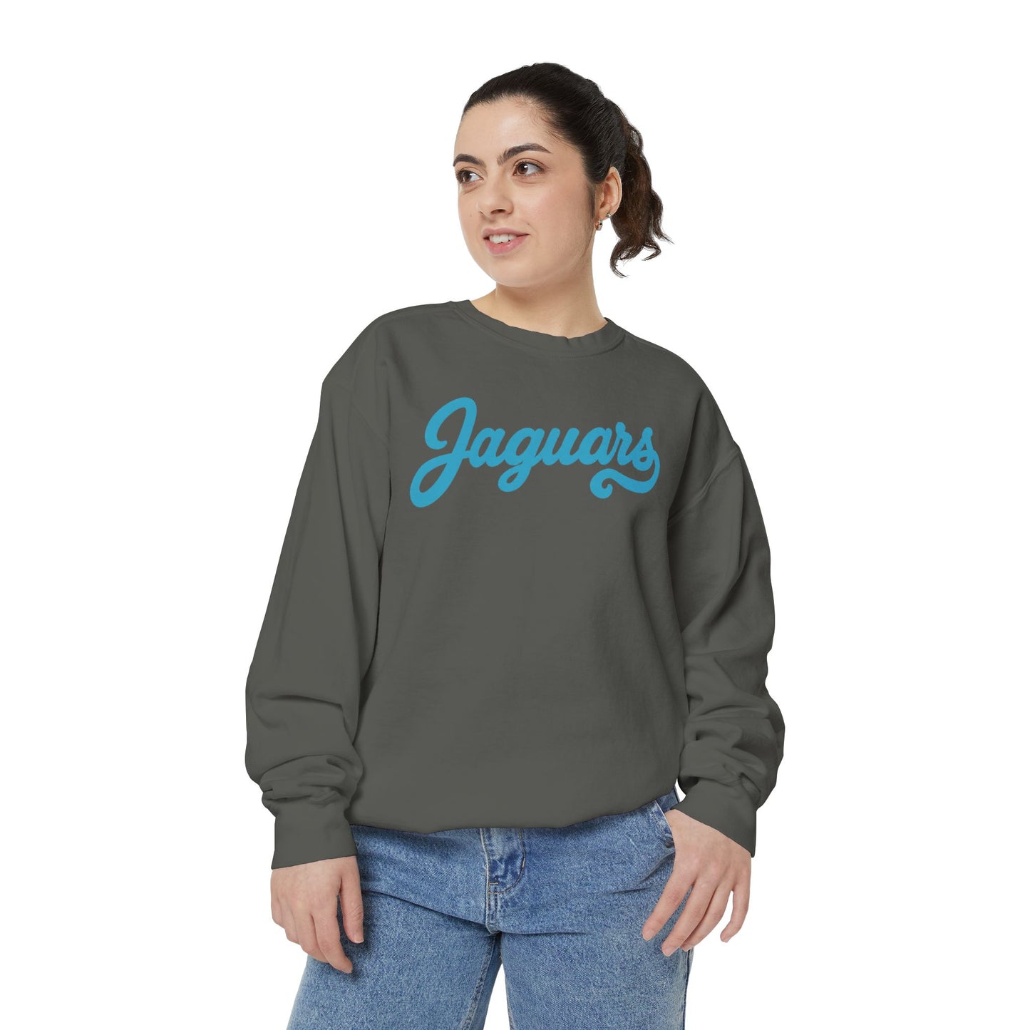 Retro Jaguars Script Sweatshirt