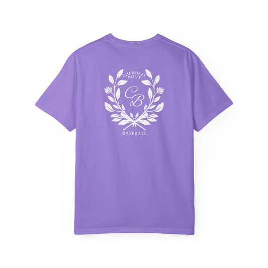 Cherokee Bluff Baseball Wreath Adult Tee