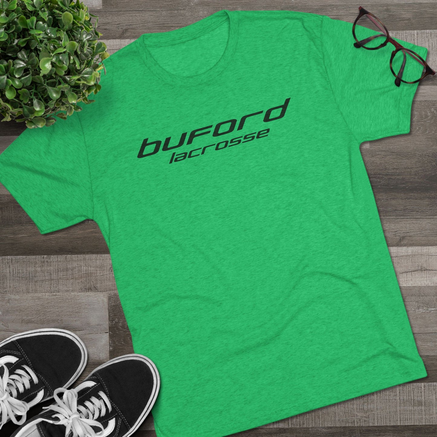 Unisex Tri-Blend Buford Lax Crew Tee