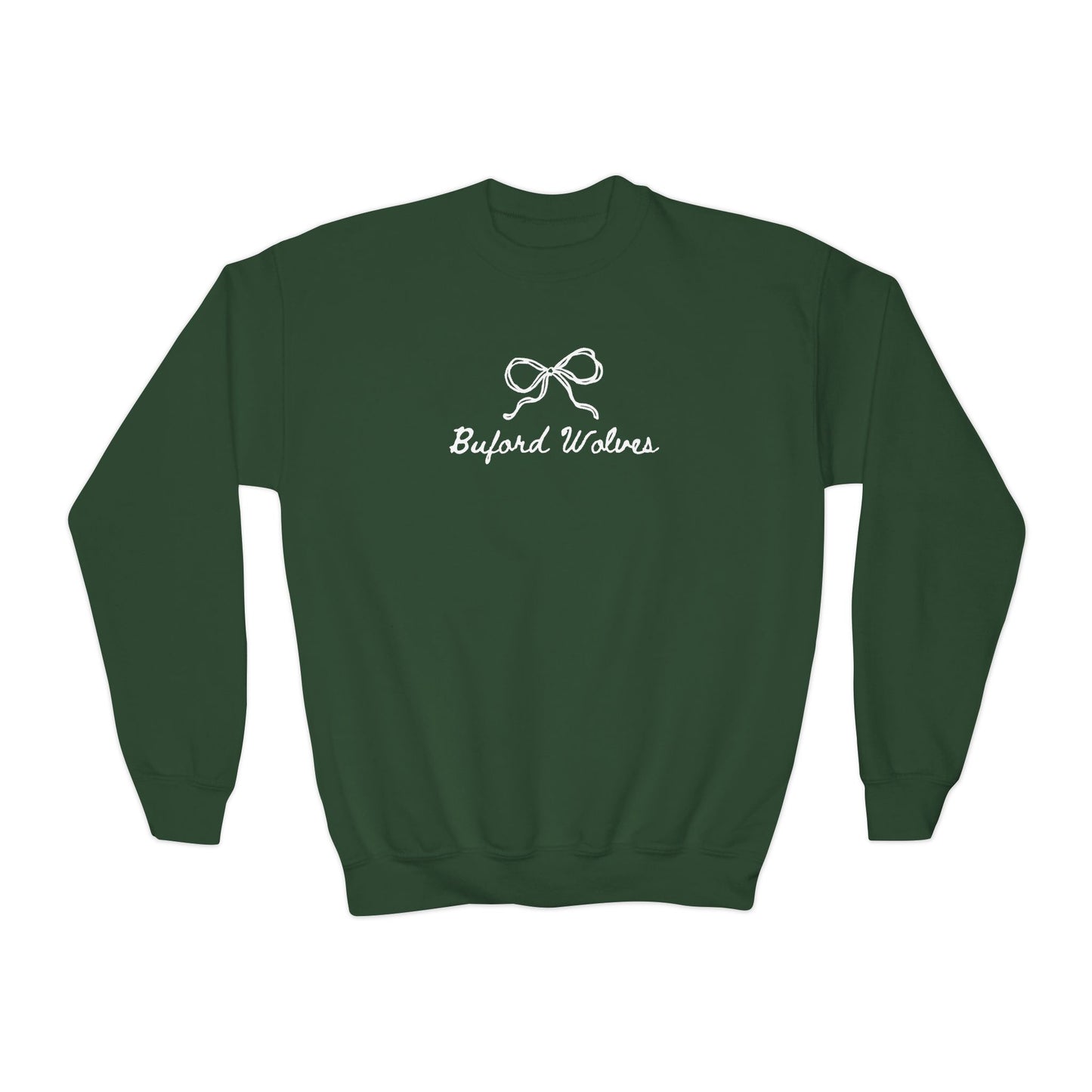 Buford Bow Youth Crewneck Sweatshirt