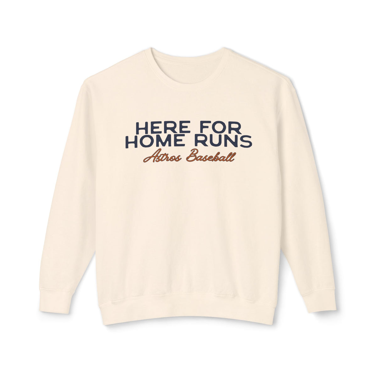 Here for Home Runs Crewneck Sweatshirt