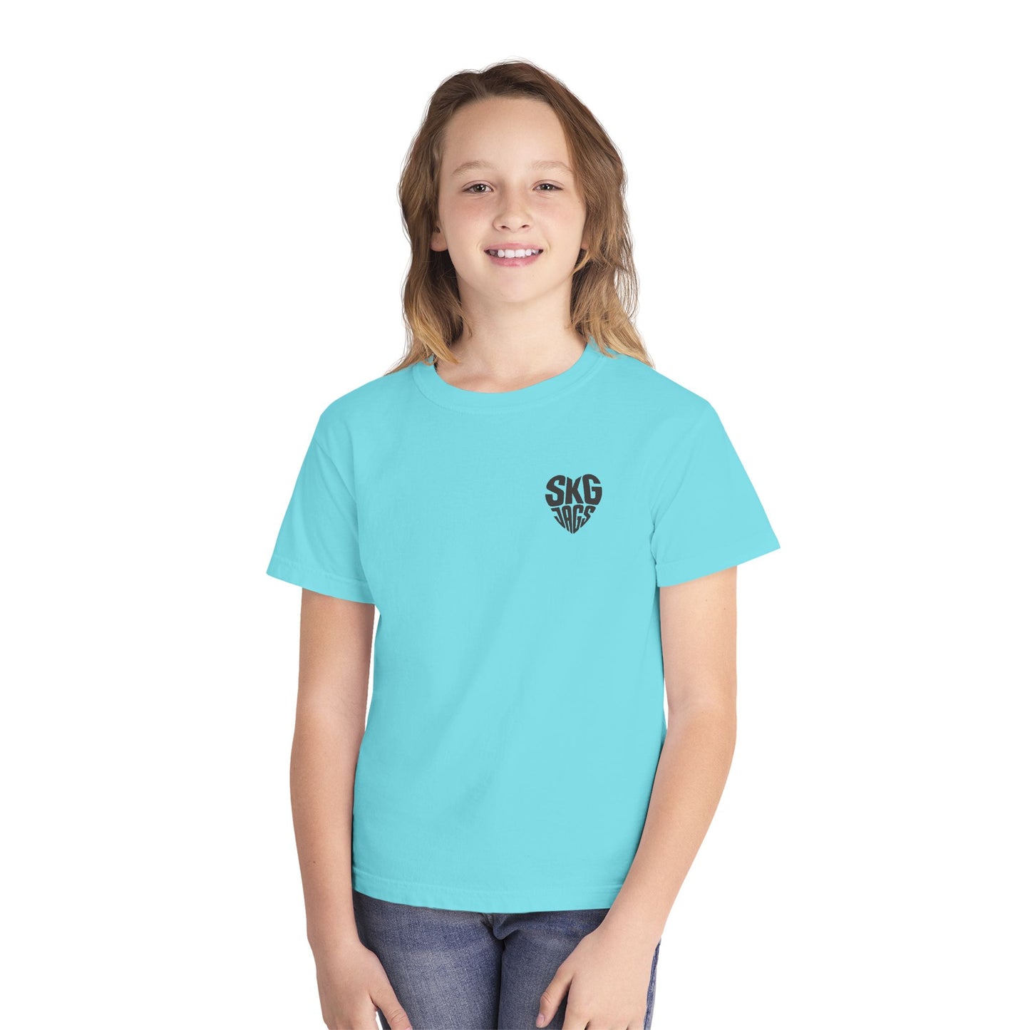 SKG Jags Heart Youth Tee