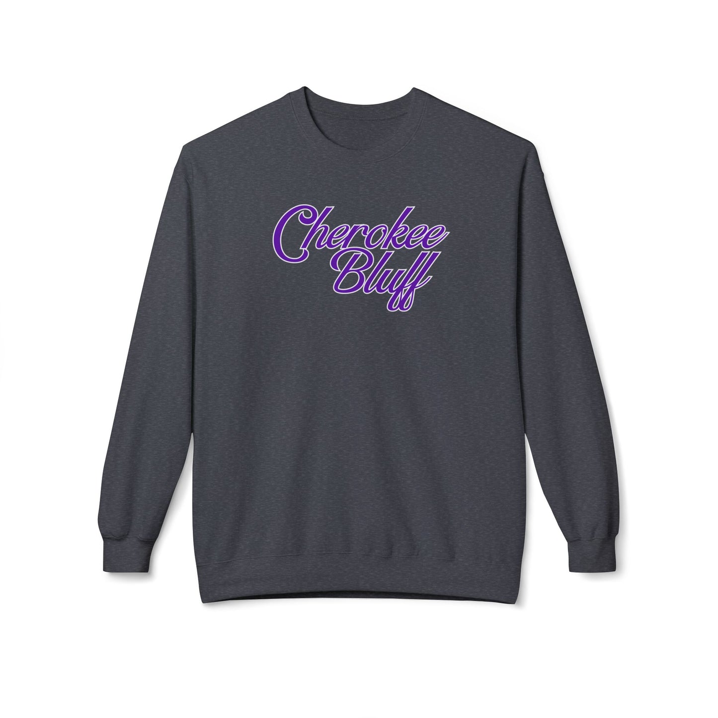 Cherokee Bluff Script Crewneck Sweatshirt
