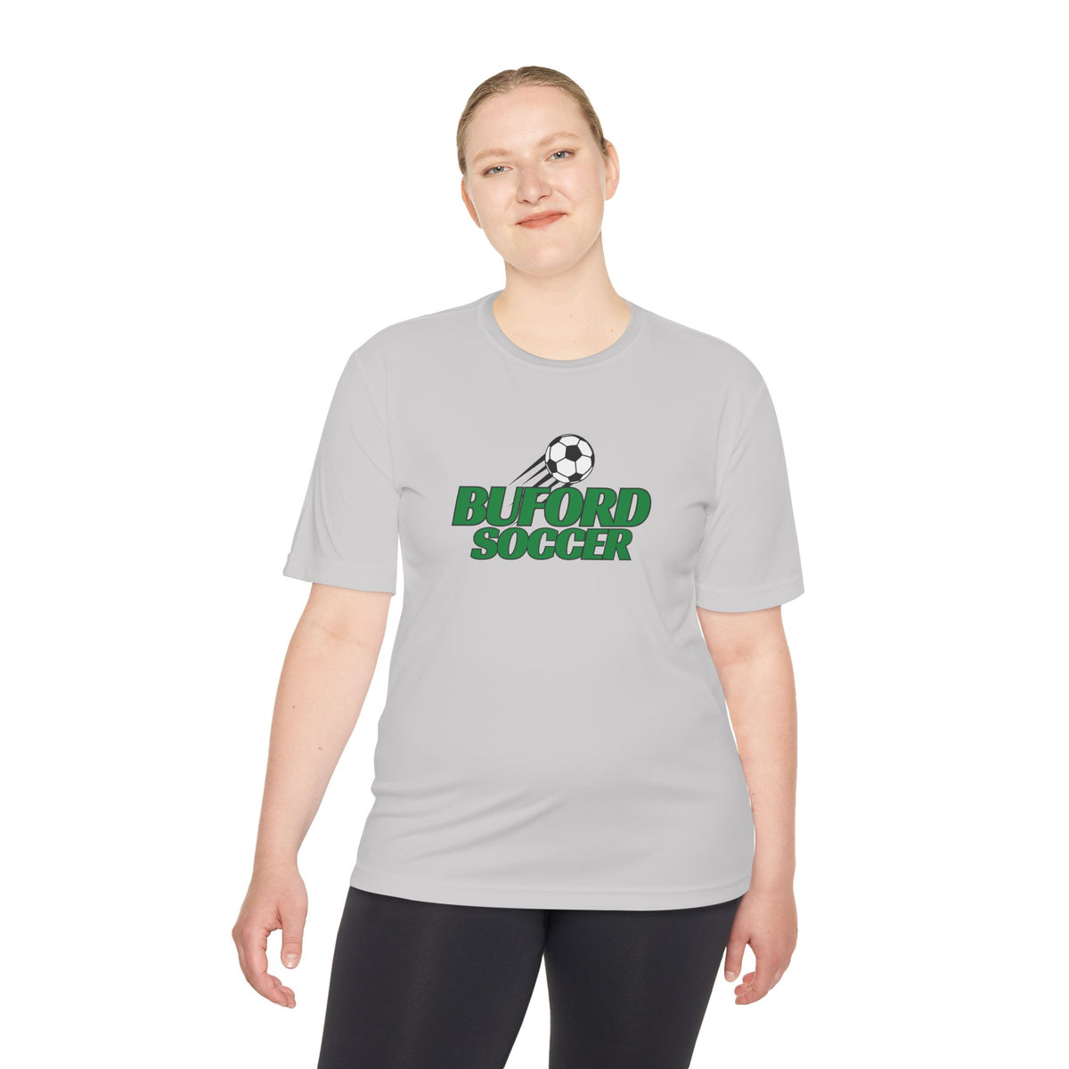 Adult Unisex Moisture Wicking  Buford Soccer Tee