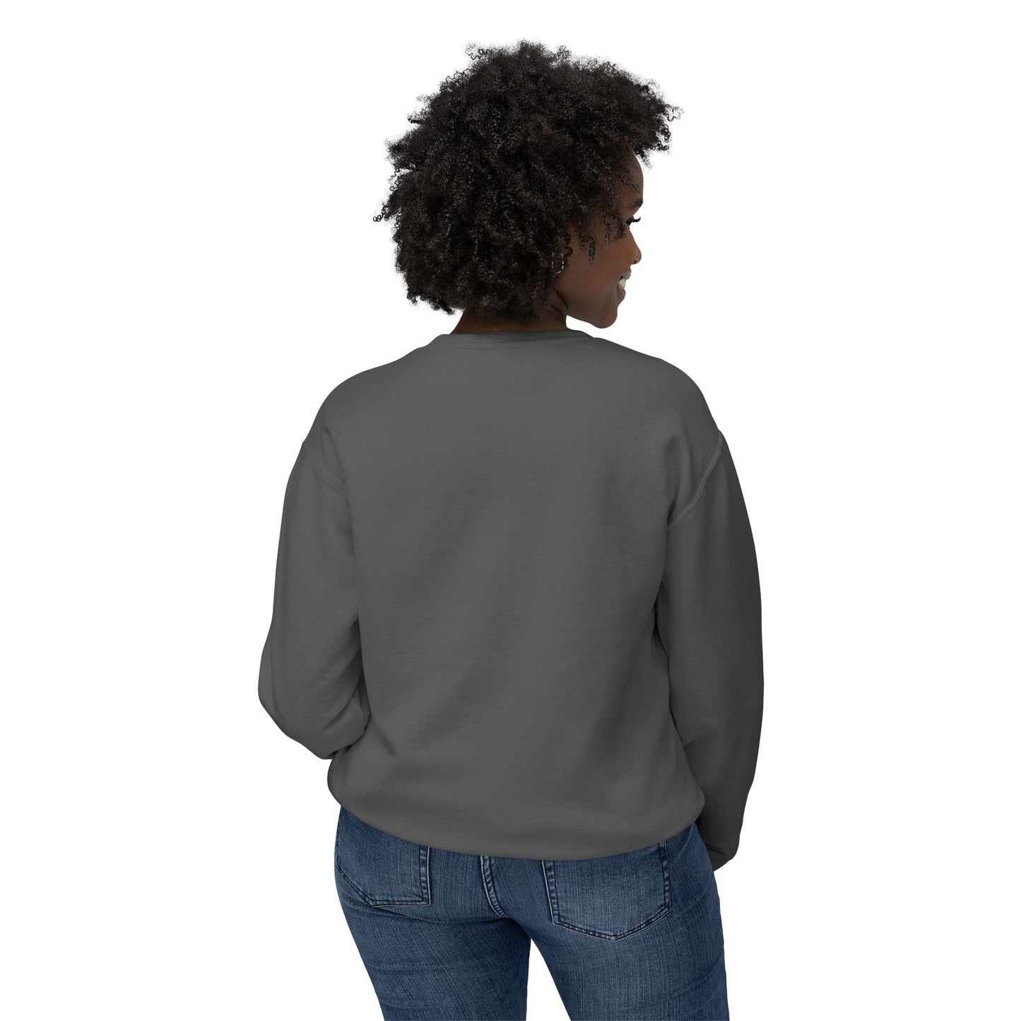 Sorry (Not Sorry) Football Light Weight Comfort Colors Crewneck Sweatshirt