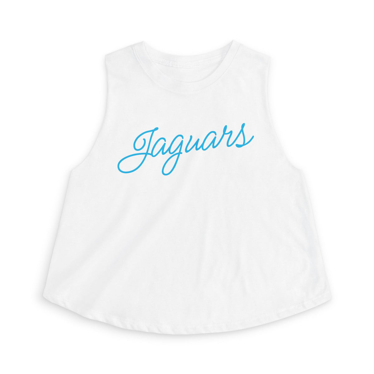 Jaguars Script Crop Top