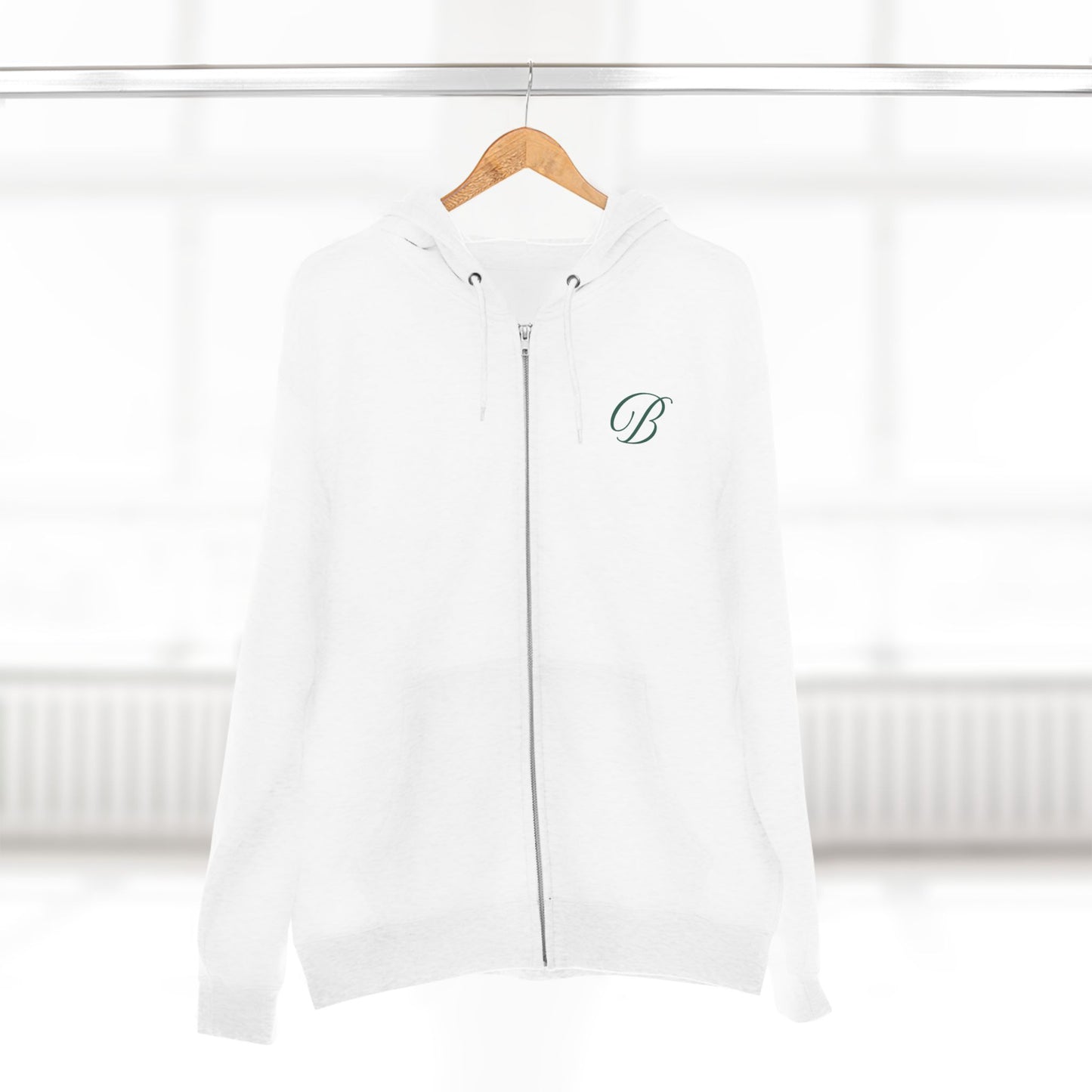 Buford Wolves Script Zip Hoodie