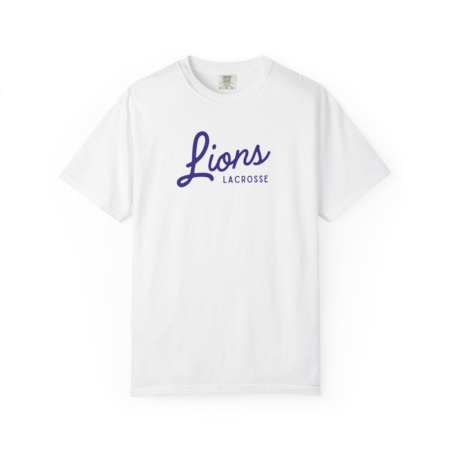 Lions Lacrosse Unisex Garment-Dyed T-Shirt