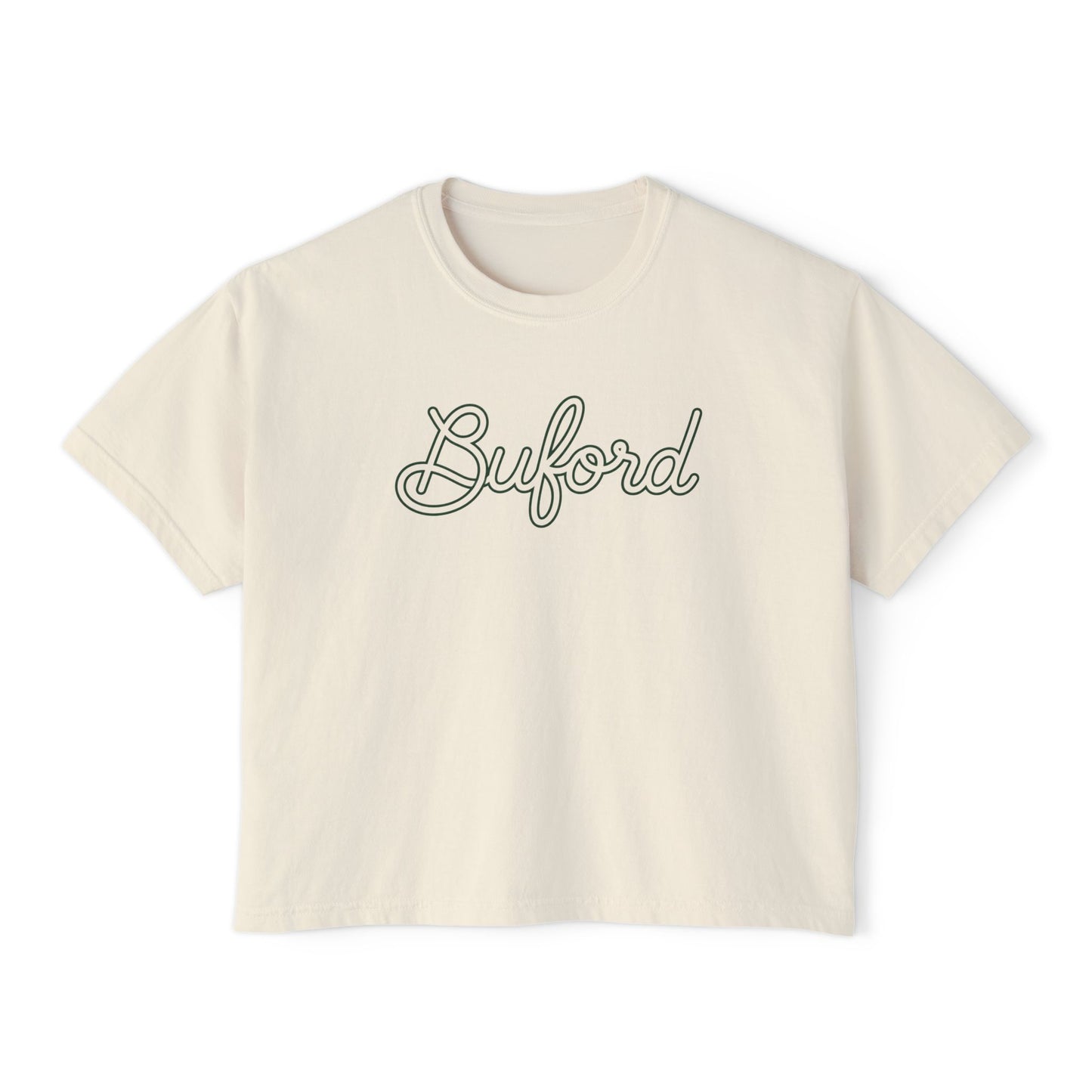 Buford New Script Boxy Tee