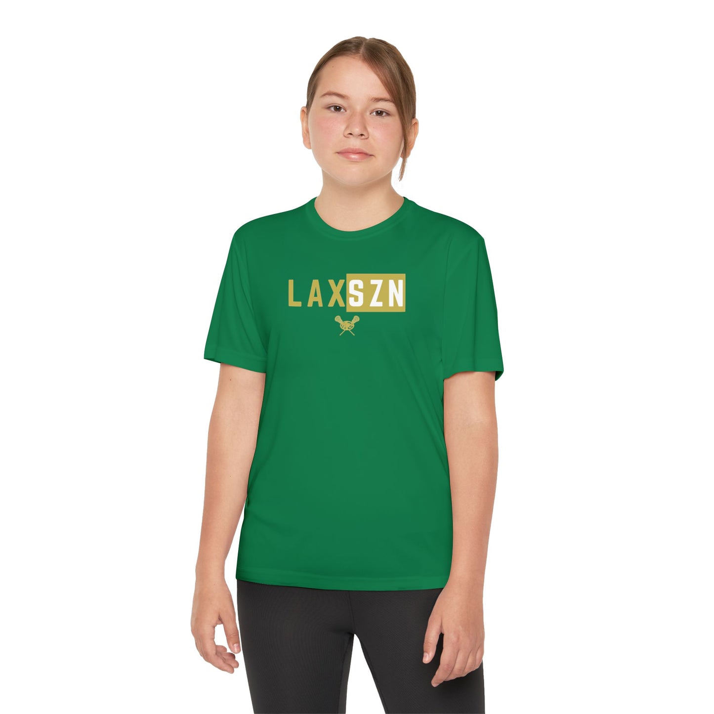 LAX SZN Youth Sport-Tek Tee