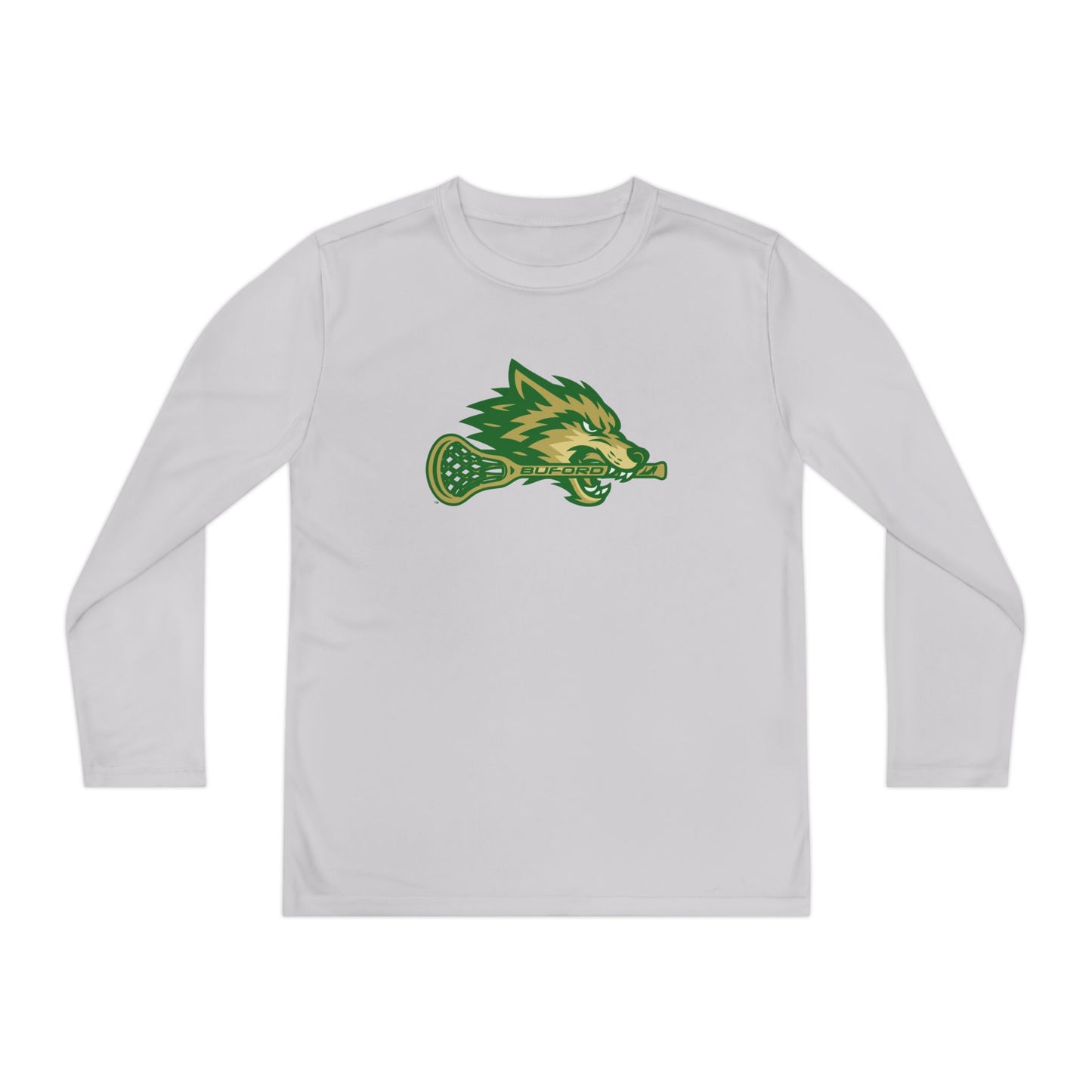 Youth Long Sleeve Lax Wolf Competitor Tee