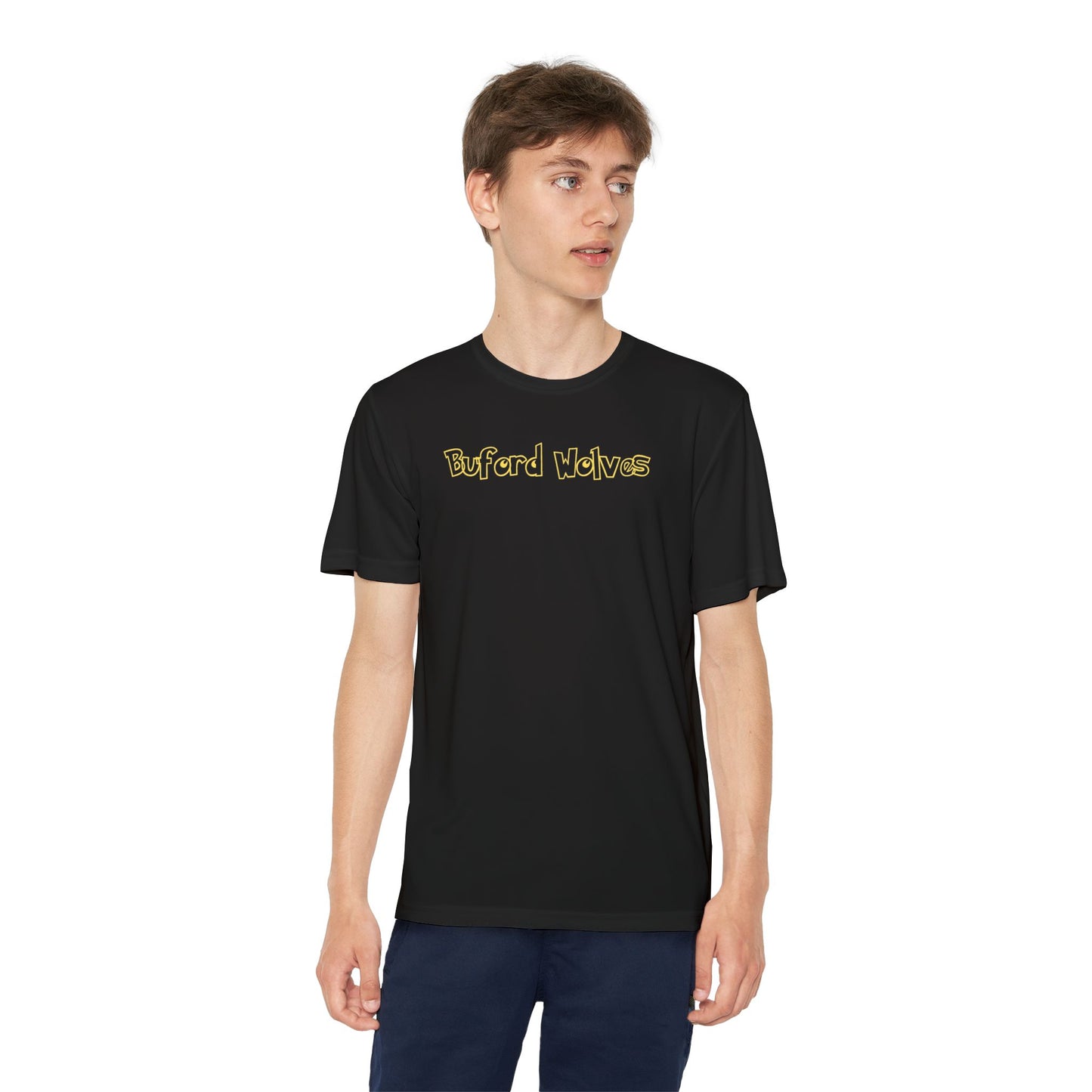 Buford Wolves Catch Em' Youth Competitor Tee