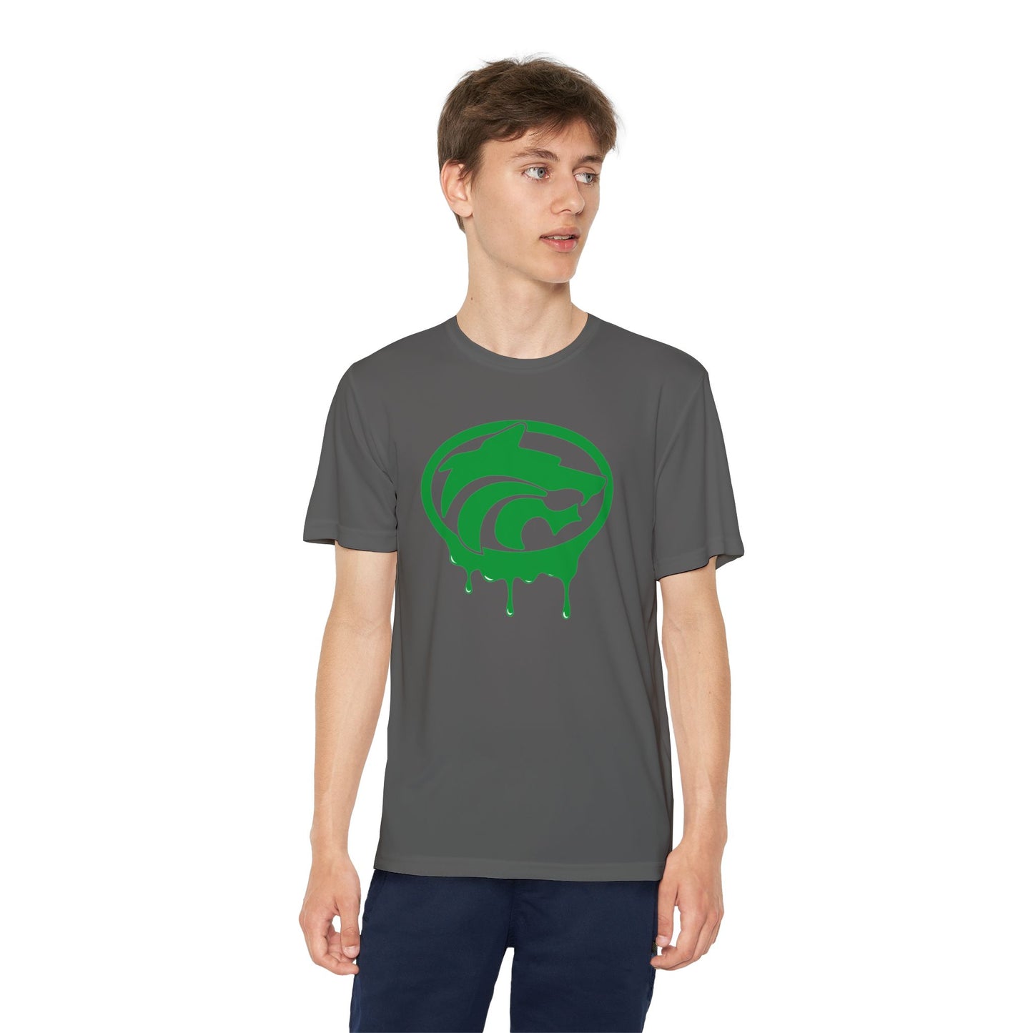 Wolf Drip Youth SportTek Tee