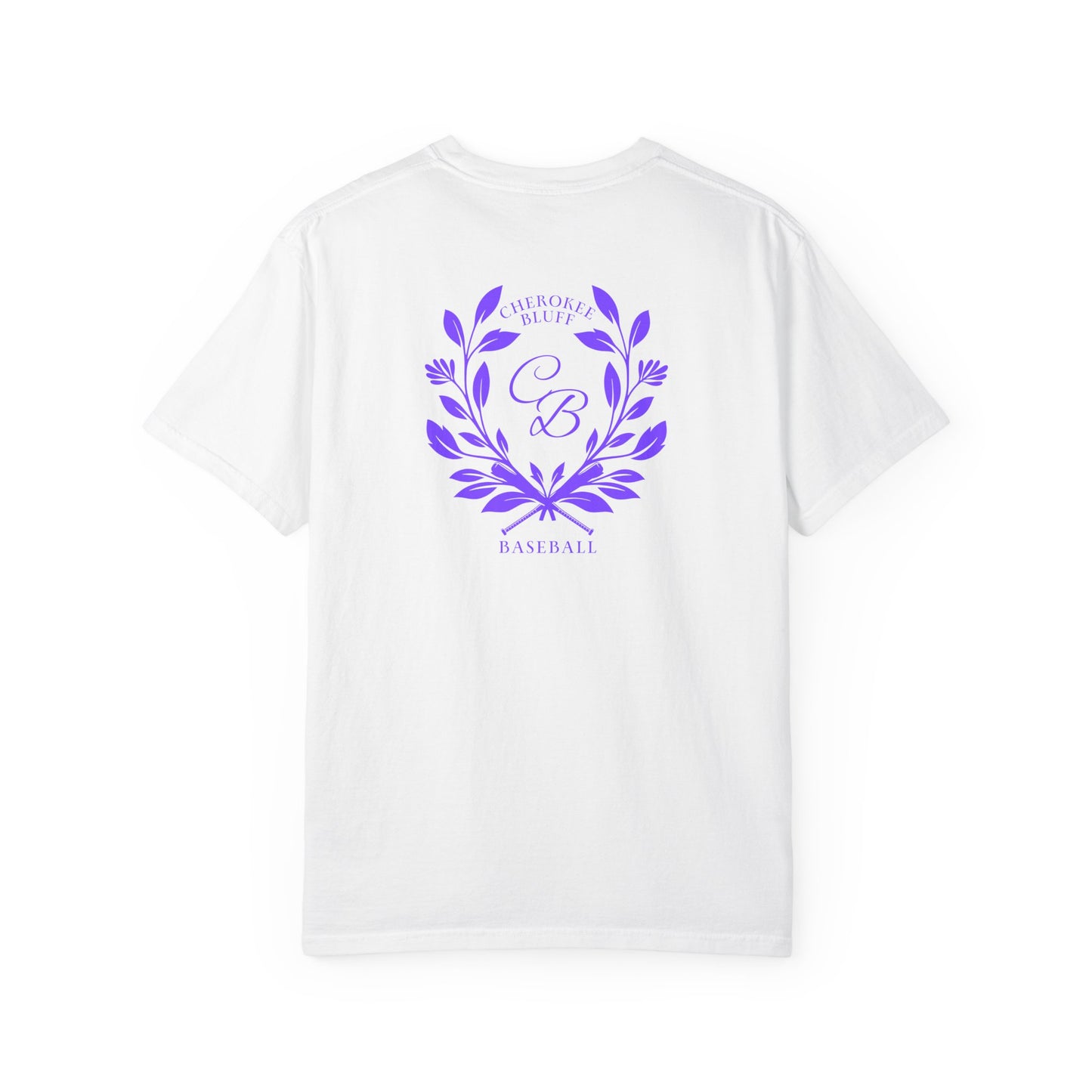 Cherokee Bluff Baseball Wreath Adult Tee