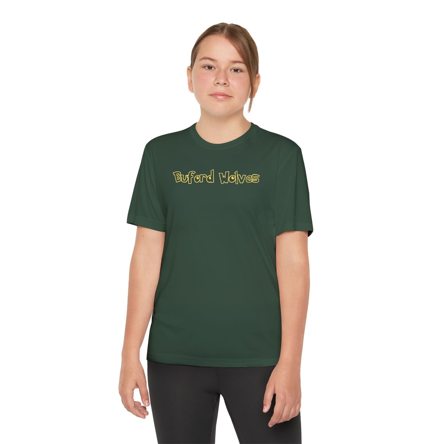 Buford Wolves Catch Em' Youth Competitor Tee