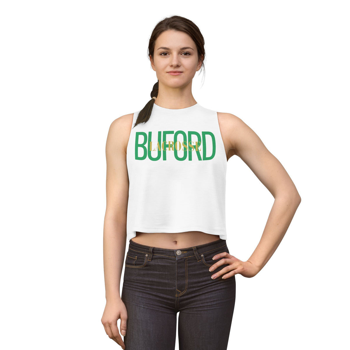 Buford Lacrosse Crop Tank