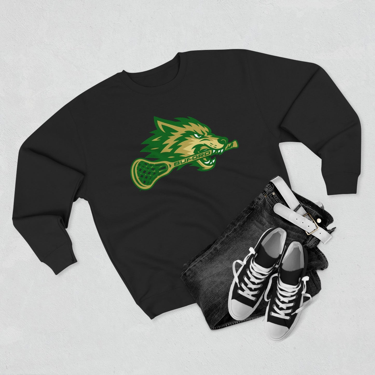 Wolf Lacrosse Crewneck Sweatshirt