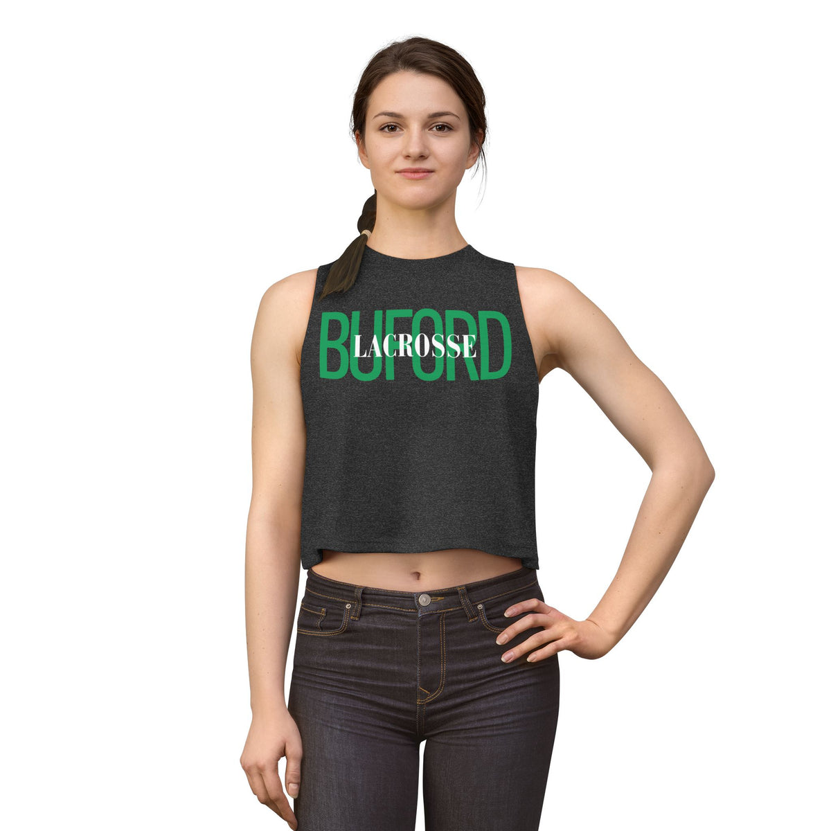 Buford Lacrosse Crop Tank