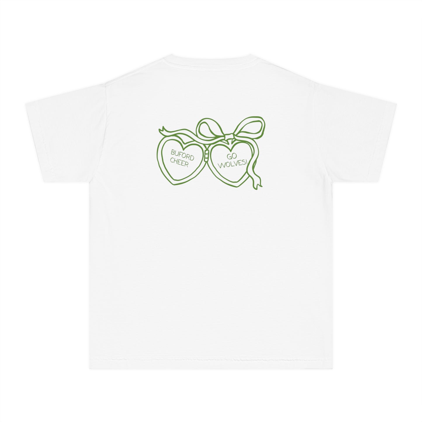 Buford Cheer Locket Youth Tee