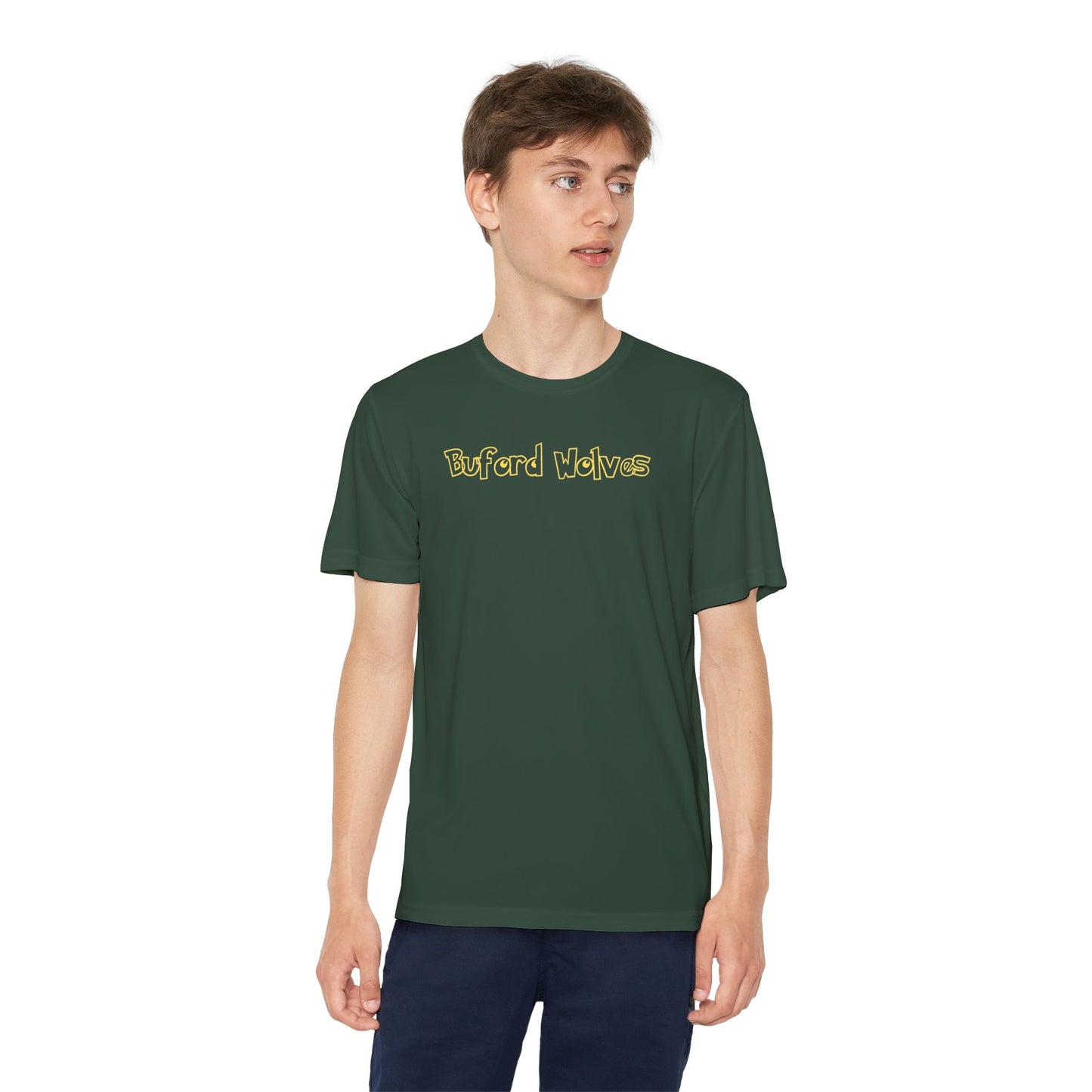 Buford Wolves Catch Em' Youth Competitor Tee