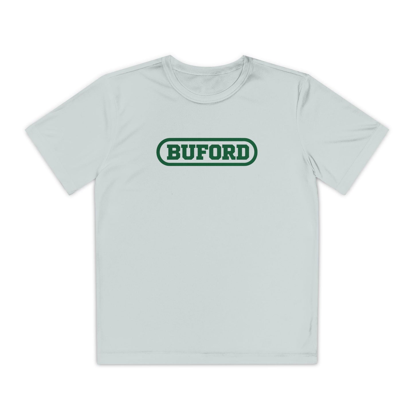 Buford Youth Tee — Retro Athletic Logo Kids Shirt