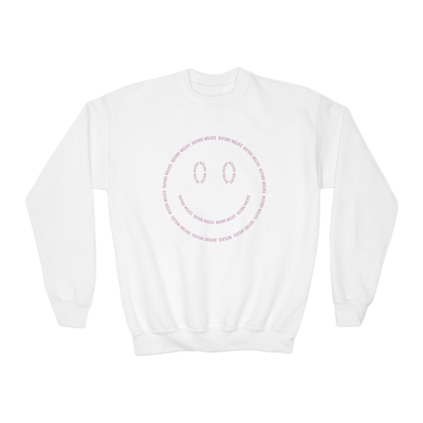Smiley Face Youth Crewneck Sweatshirt