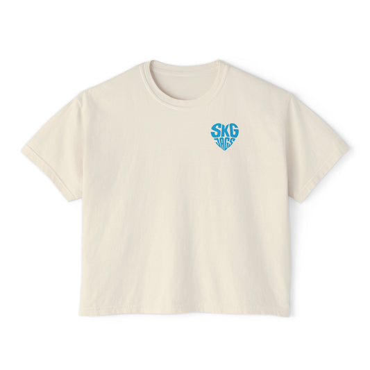 SKG Jags Heart Women's Boxy Tee