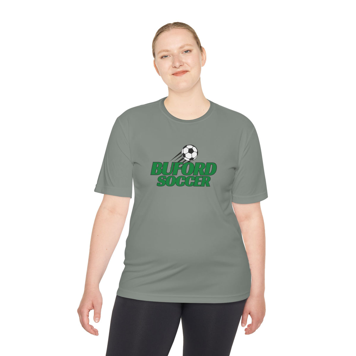 Adult Unisex Moisture Wicking  Buford Soccer Tee