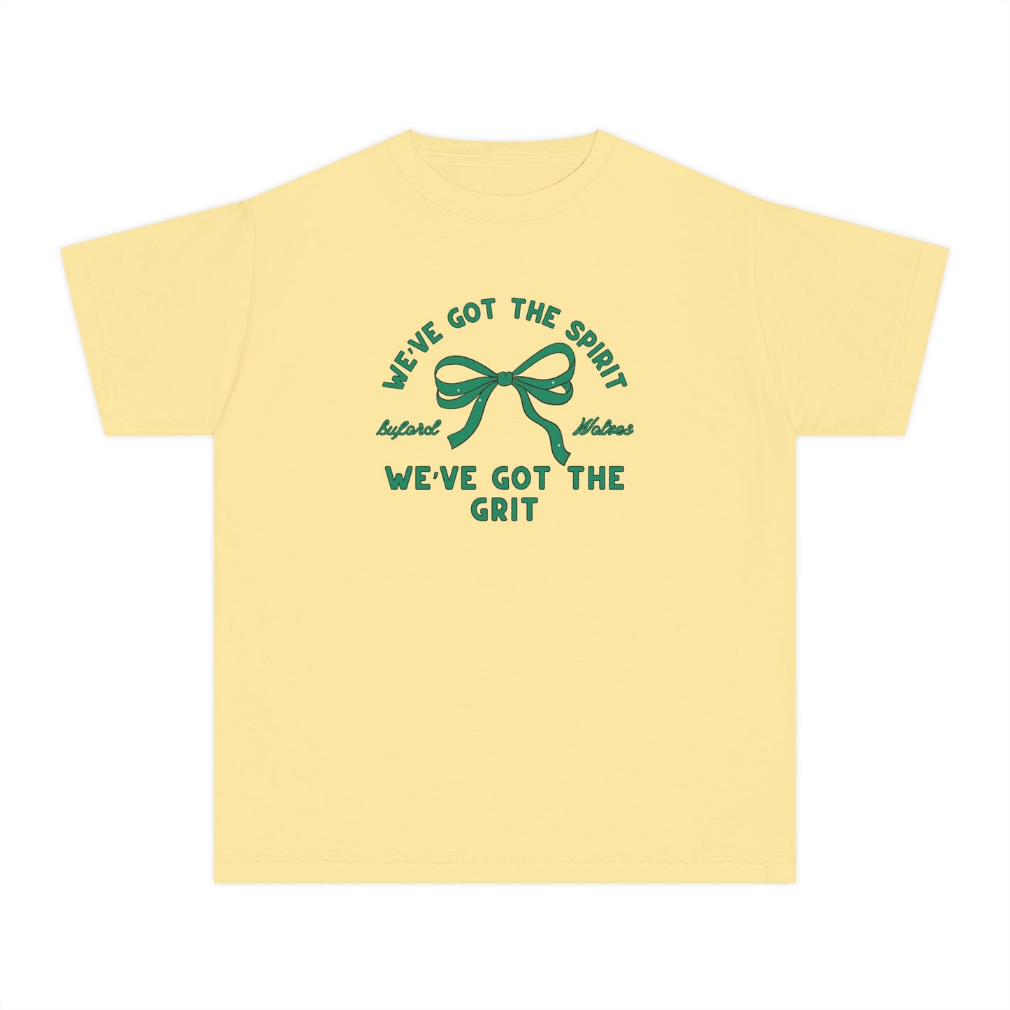 We've Got The Spirit Youth Comfort Colors Tee