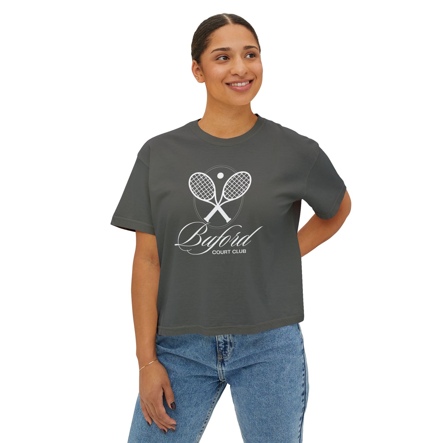 Women's Tennis Club Boxy Tee