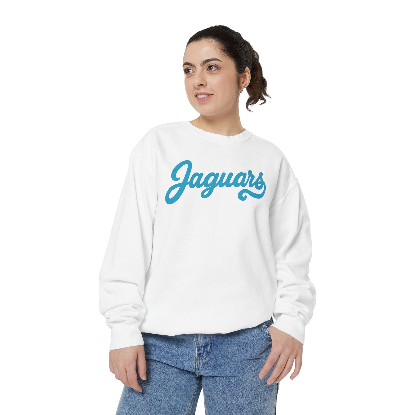 Retro Jaguars Script Sweatshirt