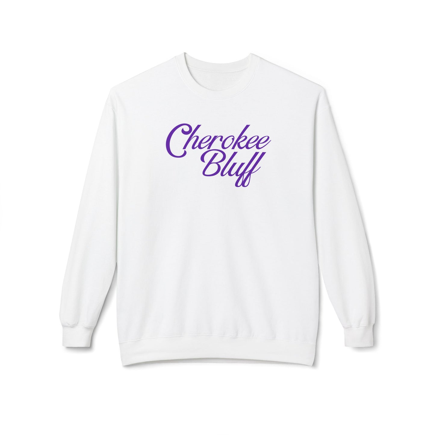Cherokee Bluff Script Crewneck Sweatshirt
