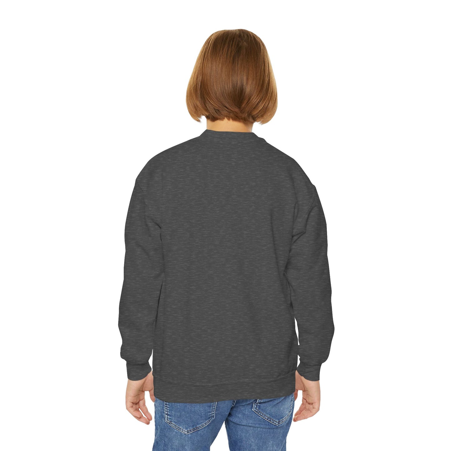 Smiley Face Youth Crewneck Sweatshirt