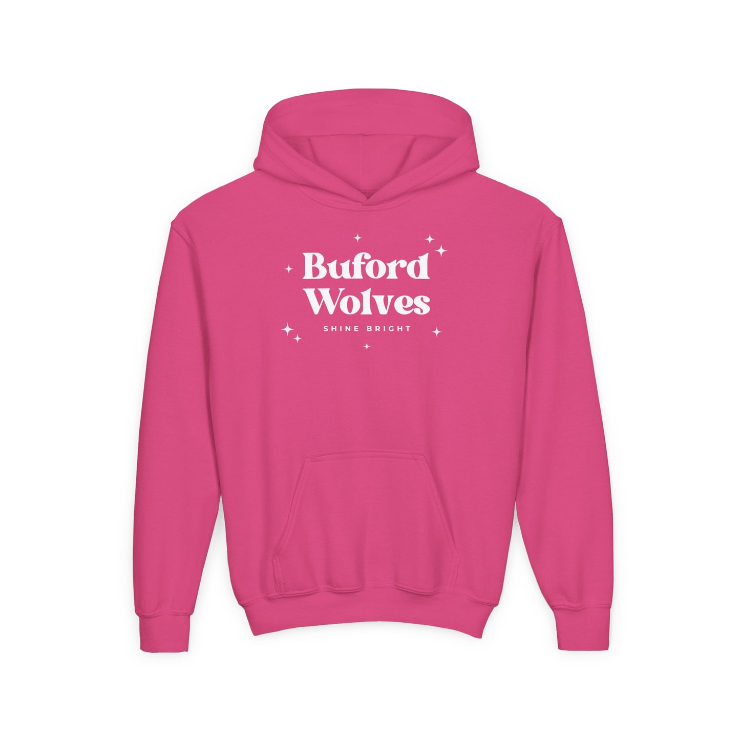 Buford Wolves Shine Bright Youth Hoodie